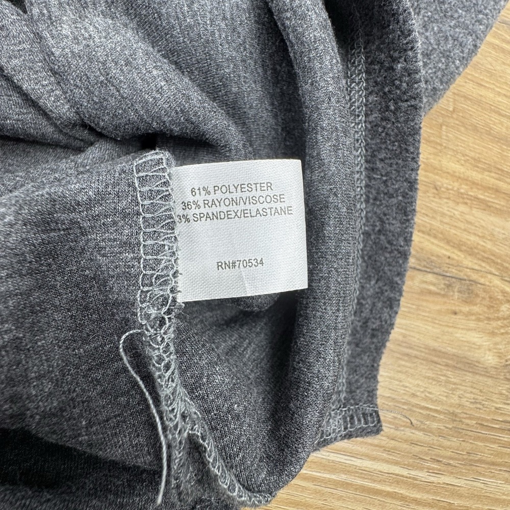 Orvis Sweater Mens Medium Gray Sherpa Brighton Pullover Quarter Zip‎ Pile Fleece - Picture 4 of 8